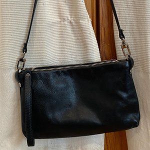 Rough & Tumble pinched bottom traveler, small, windsor black